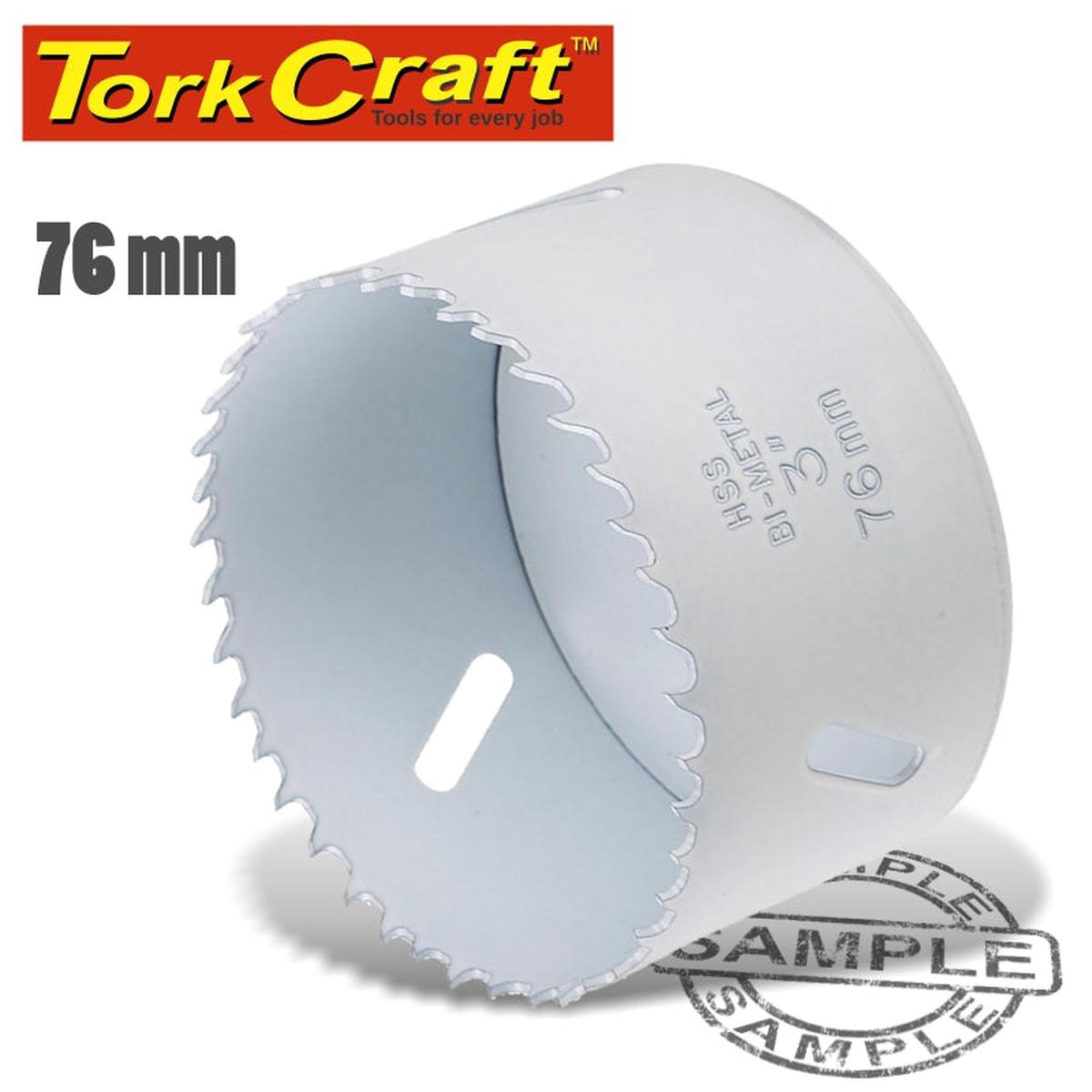Tork Craft Hole Saw Bi-Metal 76Mm