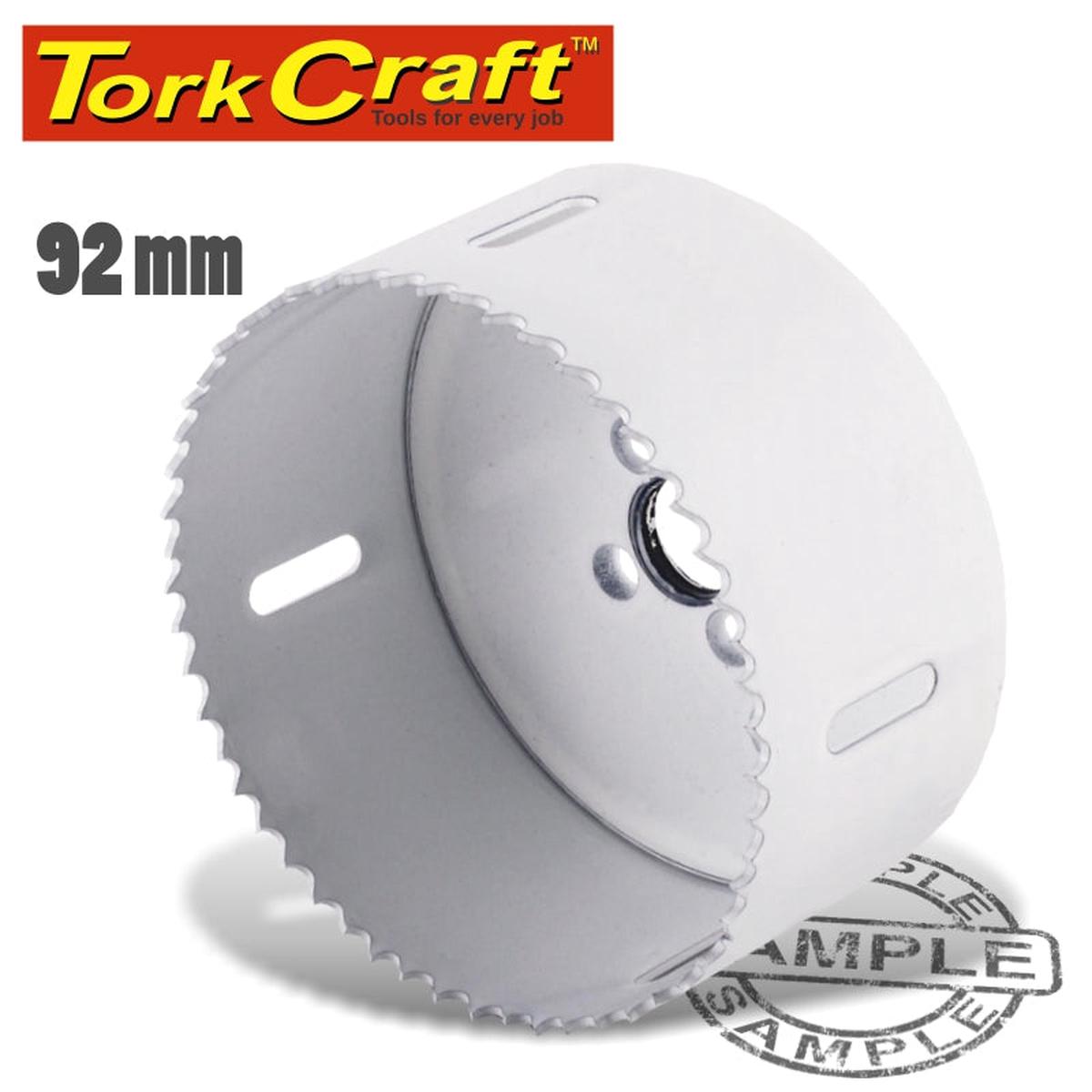Tork Craft Hole Saw Bi-Metal 92Mm