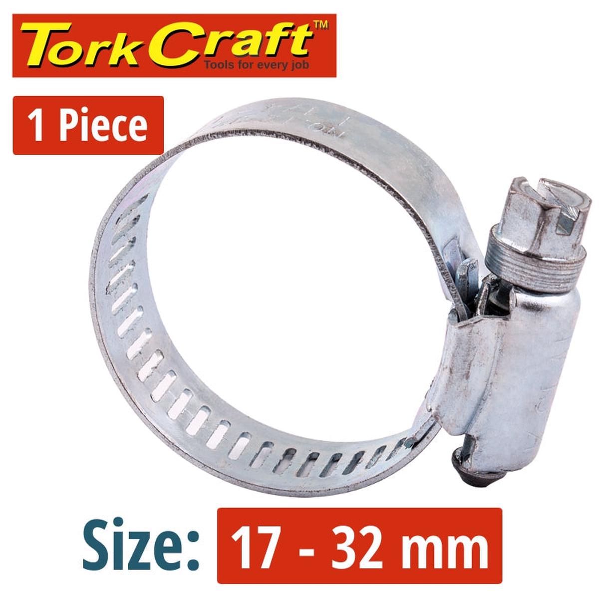 Tork Craft Hose Clamp 17-32Mm Each K12