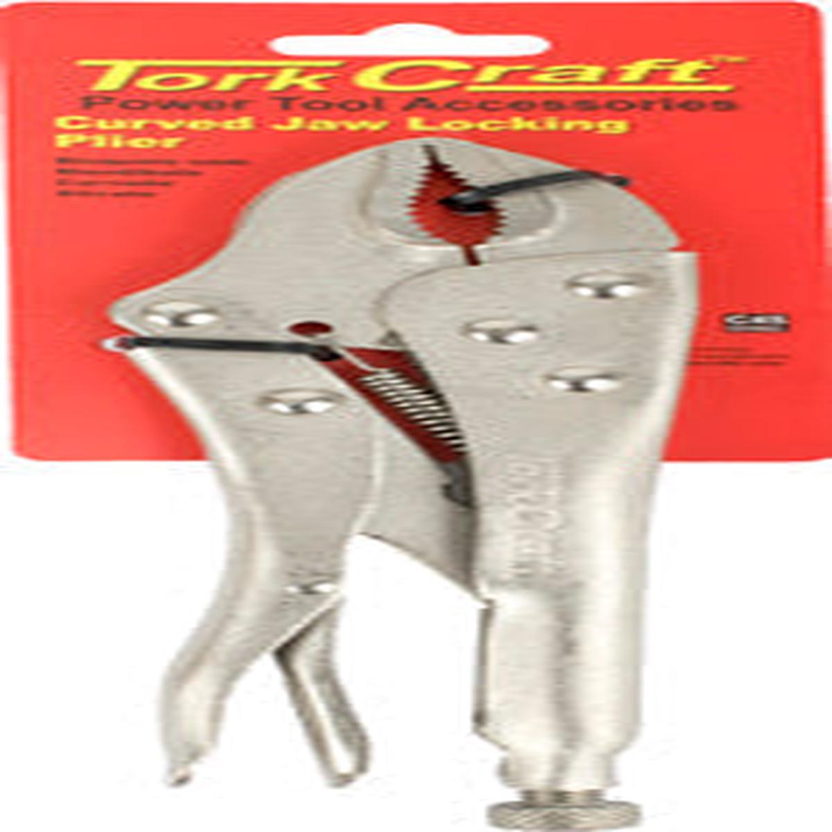 Tork Craft Plier Locking W/Curved Jaw 254Mm