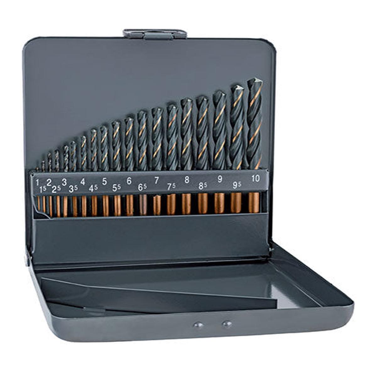 Alpen Sprint Master 19 Pcs Set Km19 1 - 10 X 0.5Mm Metal Case
