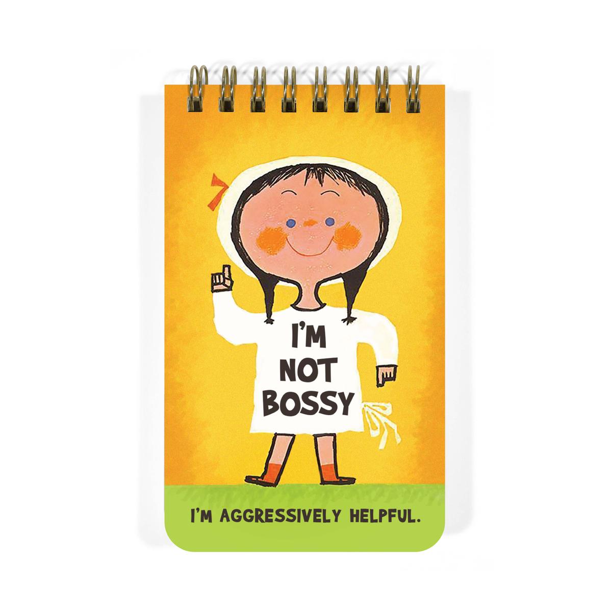 Im Not Bossy. Im Aggressively Helpful - 3x5 Memo Notepad