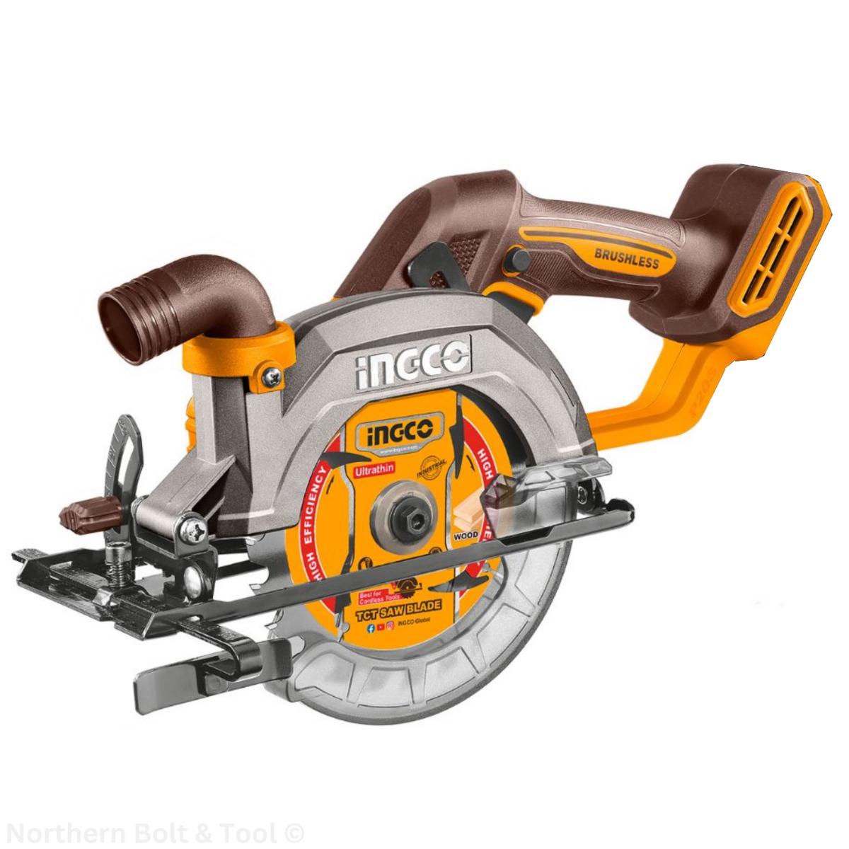 Ingco Cordless Circular Saw 140mm 20V (Tool only)