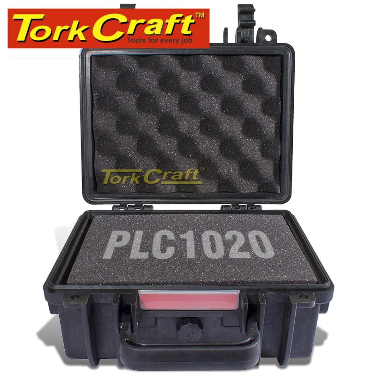 Tork Craft Hard Case 250X220X120Mm Od With Foam Black Water & Dust Proof (221609)