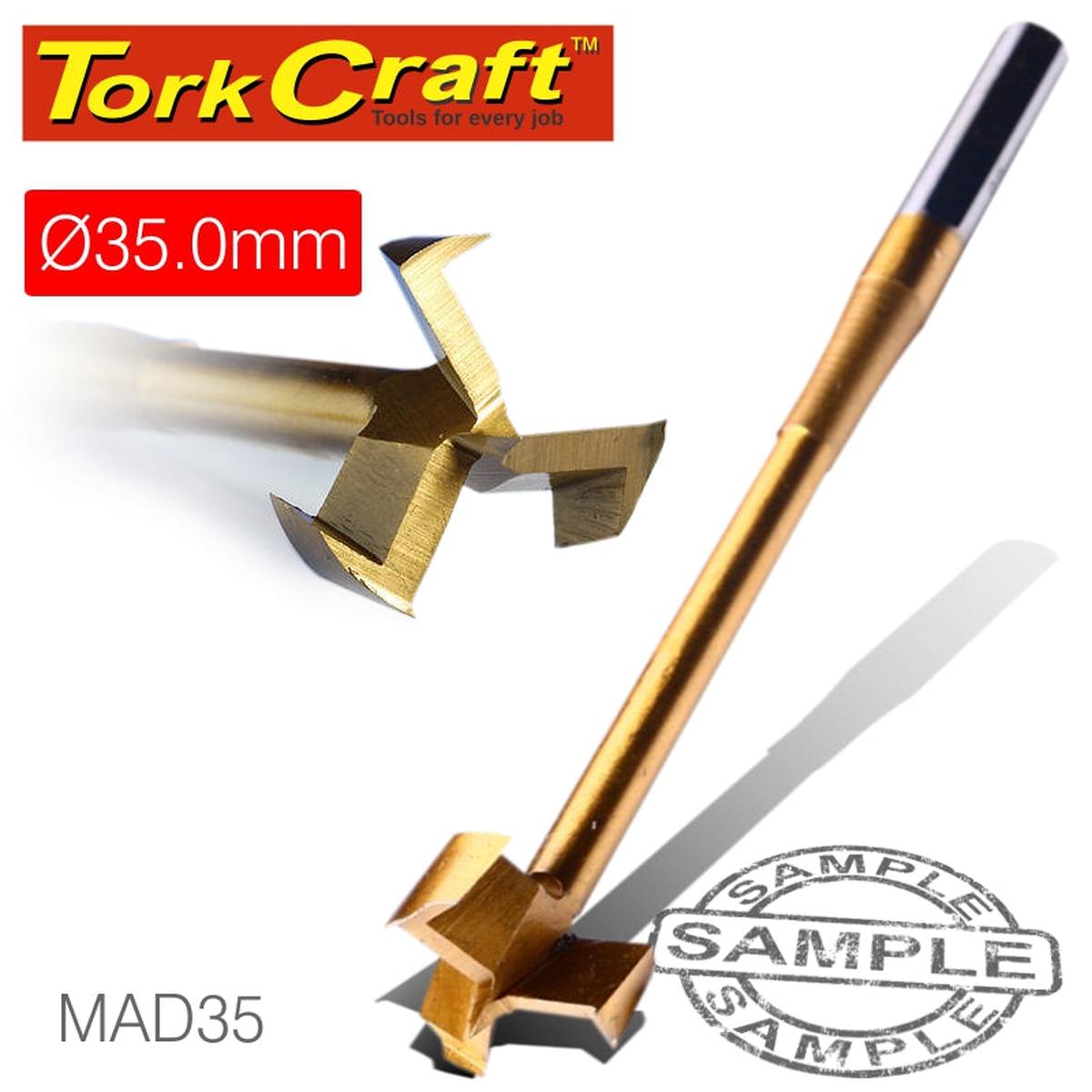 Tork Craft Mad Multi Angle Drill 35Mm Wood Bore Bit