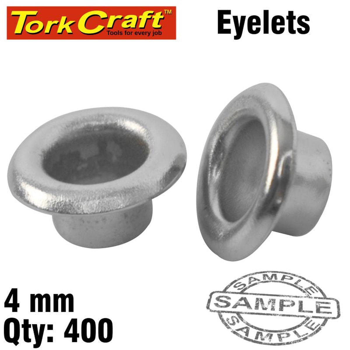 Tork Craft Spare Eyelets 4Mm X 400Pc For Tc4300