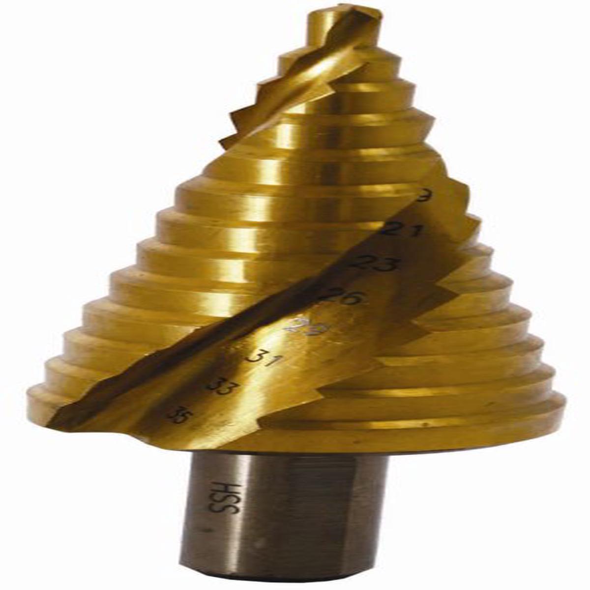 Tork Craft Step Drill Hss 4-22Mmx2Mm Spiral