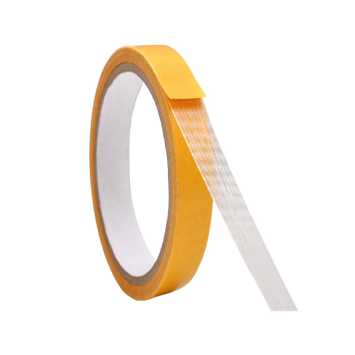 Double Sided Scrim Tape 3.1 Mil - Acrylic Adhesive for Laminating Foams and Films