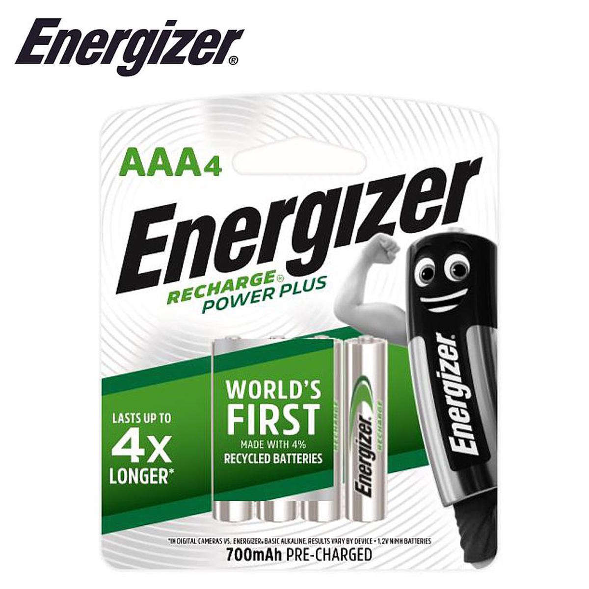 Energizer Recharge 700Mah Aaa - 4 Pack (Moq6)