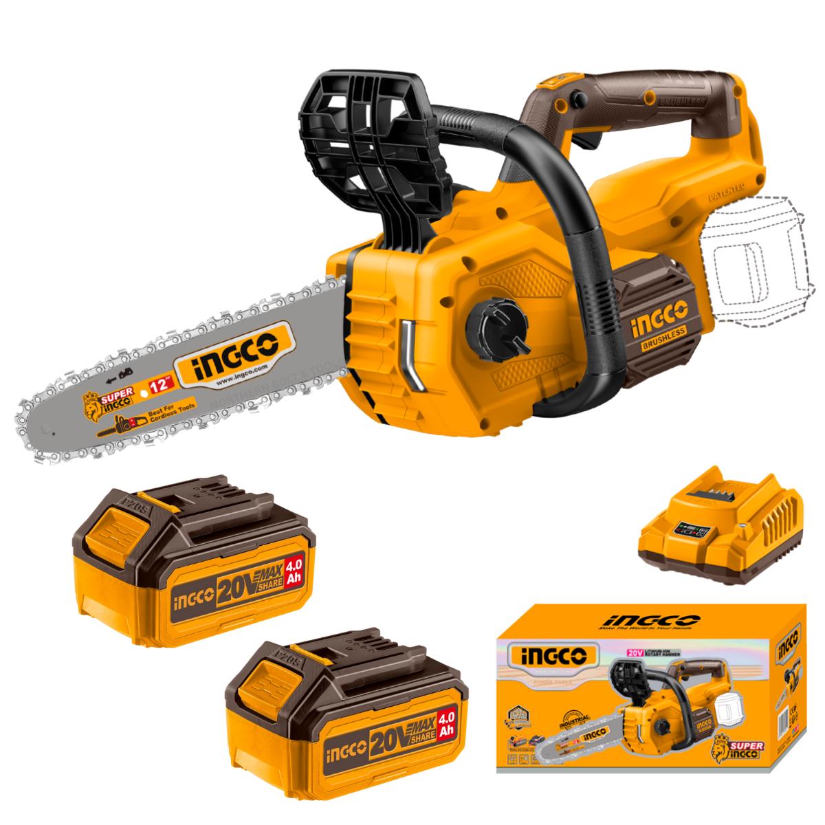 Ingco Cordless Chain Saw 12