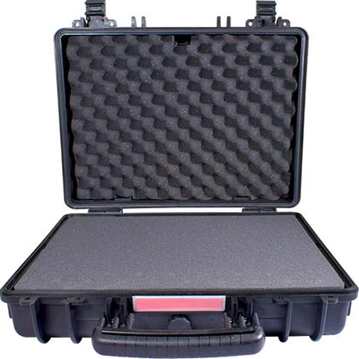 Tork Craft Hard Case 410X340X220Mm Od With Foam Black Water & Dust Proof (443412)