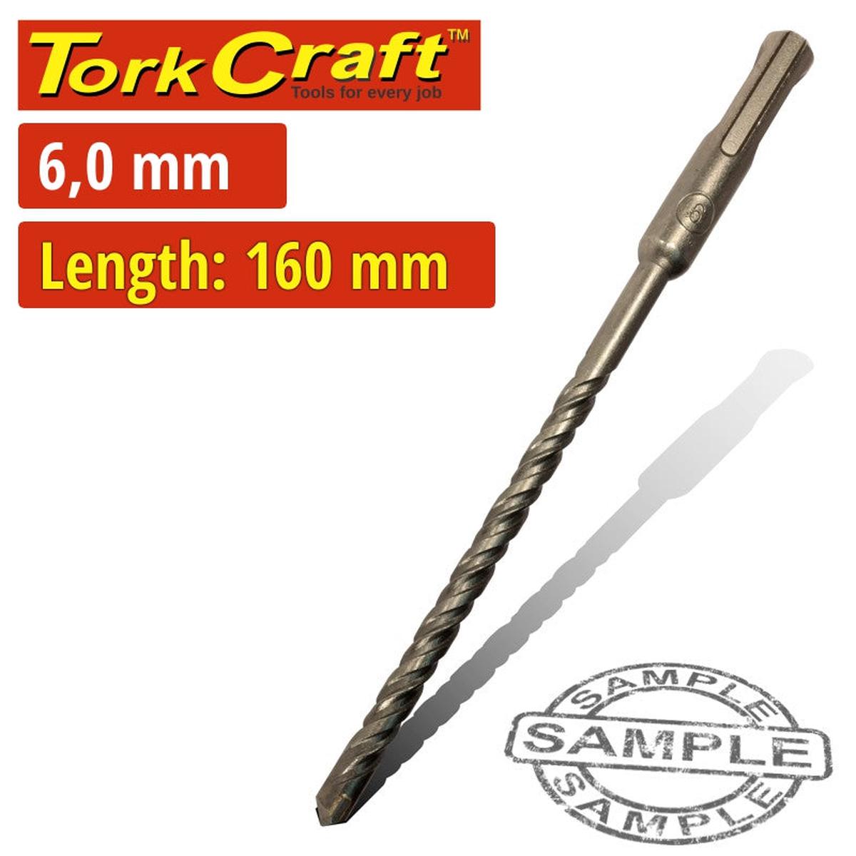 Tork Craft Sds Plus Drill Bit 160 X 100 6Mm
