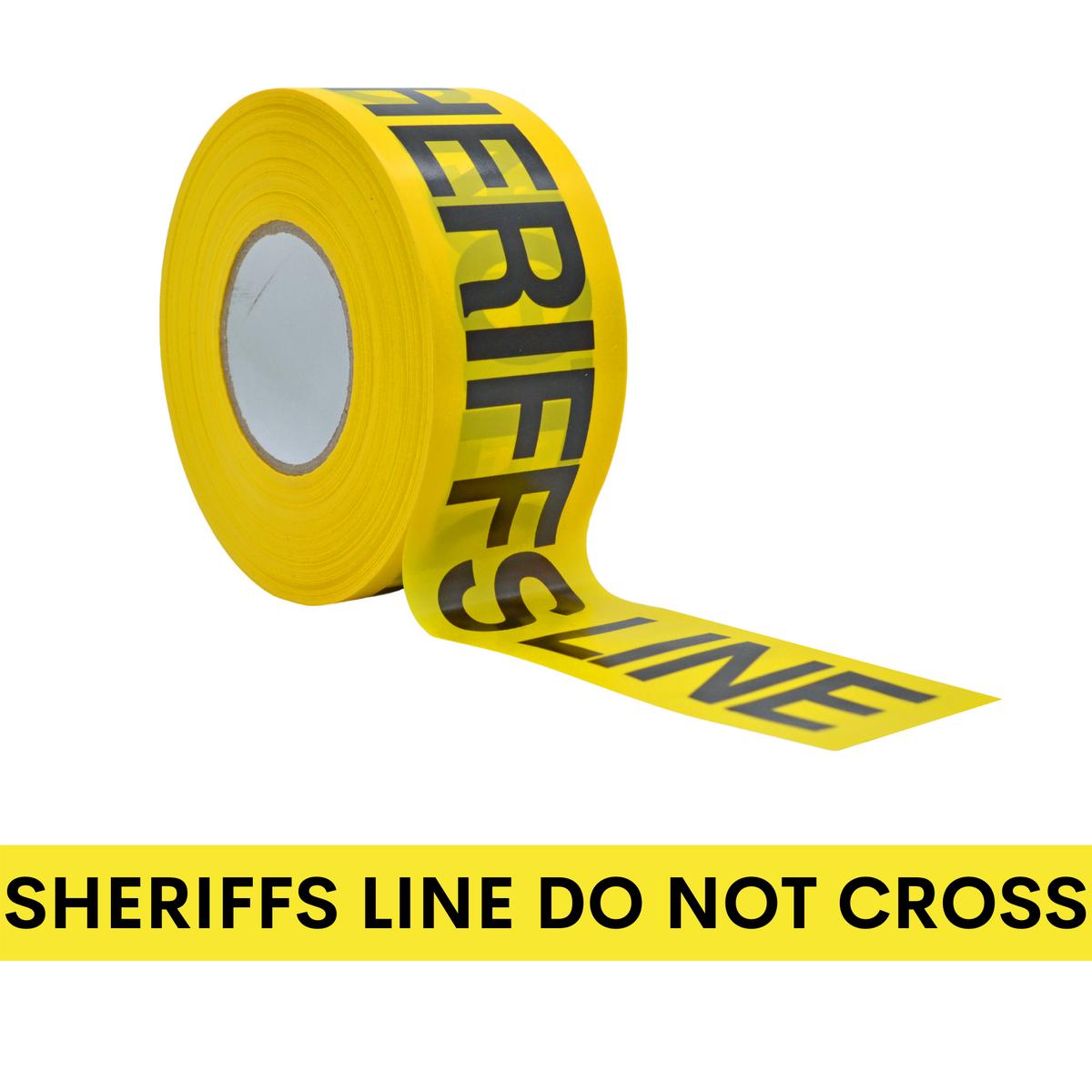 Hazard Identification Barricade Tape - 