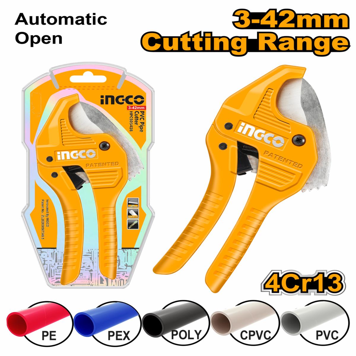 Ingco Auto Pipe Cutter 3mm - 42mm