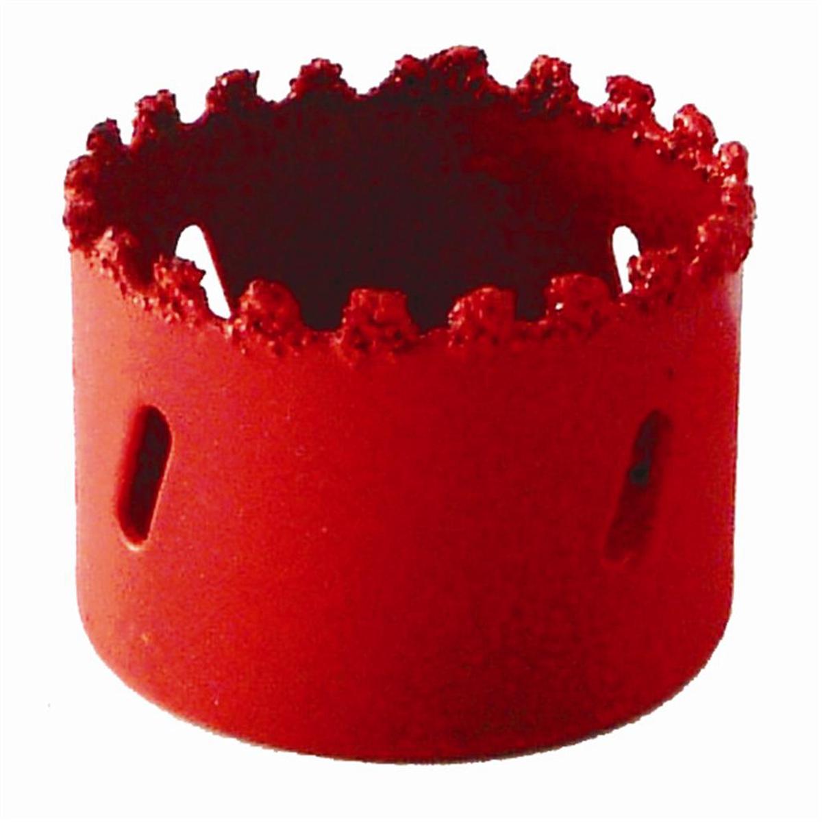 Tork Craft Hole Saw Carbide Grit 70Mm - Red