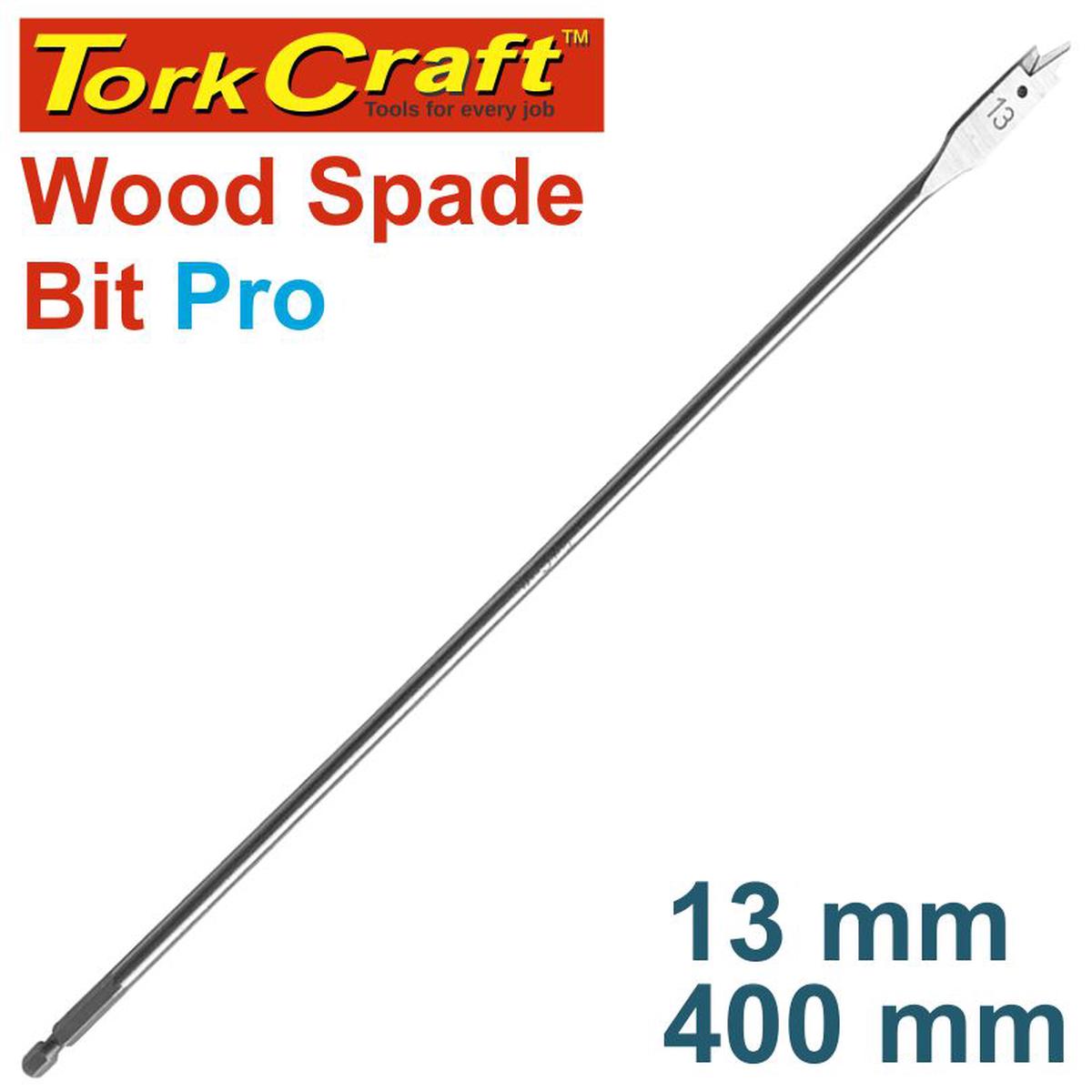 Tork Craft Spade Bit Pro Series 13Mm X 400Mm