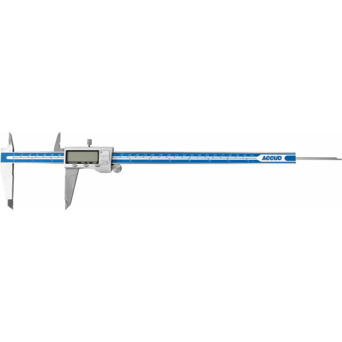 Accud Digital Caliper 0-300Mm/0-12' 0.01 Metal Cover