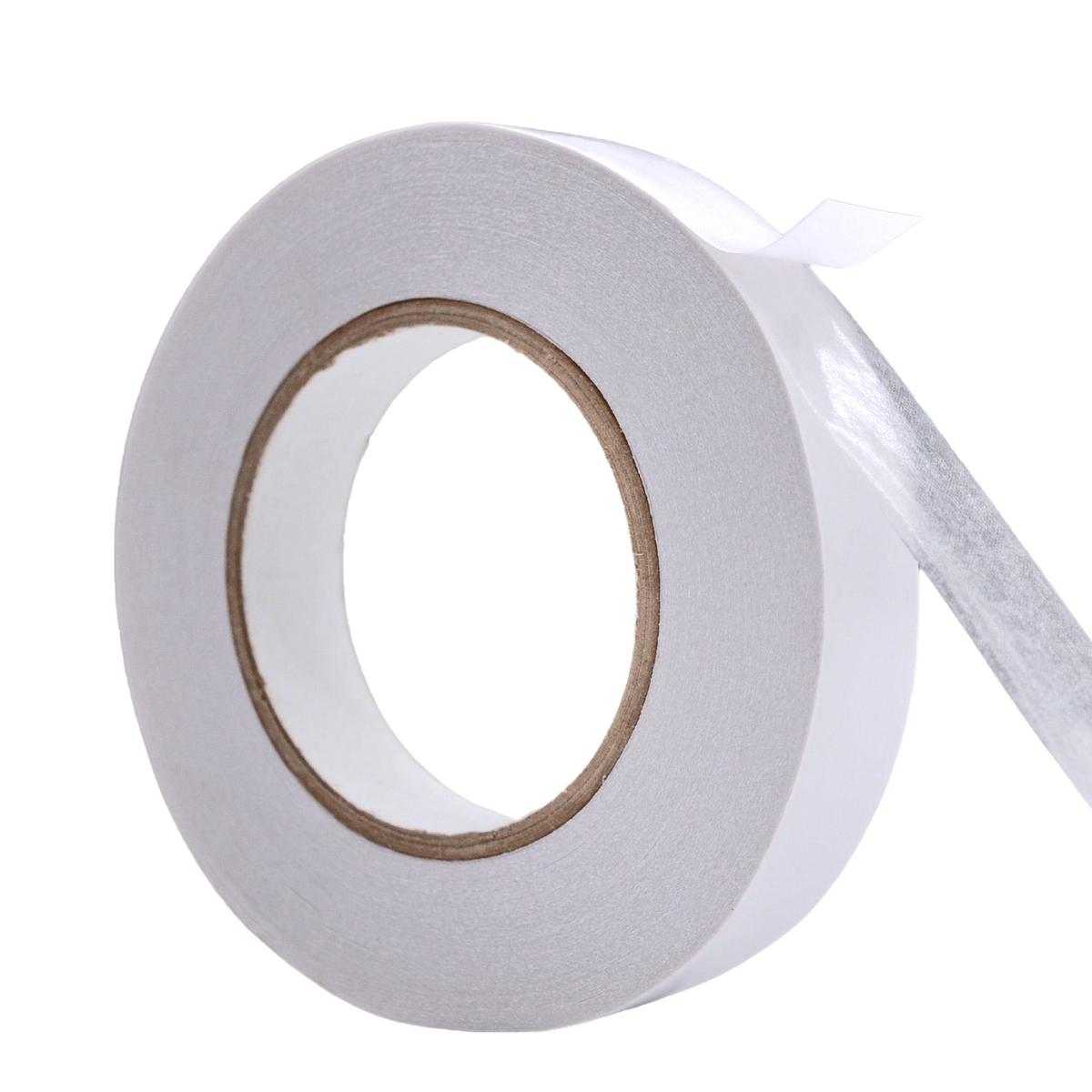 Double Sided Tissue Tape 3.2 Mil - Acrylic Adhesive for Scrapbooking and Paper