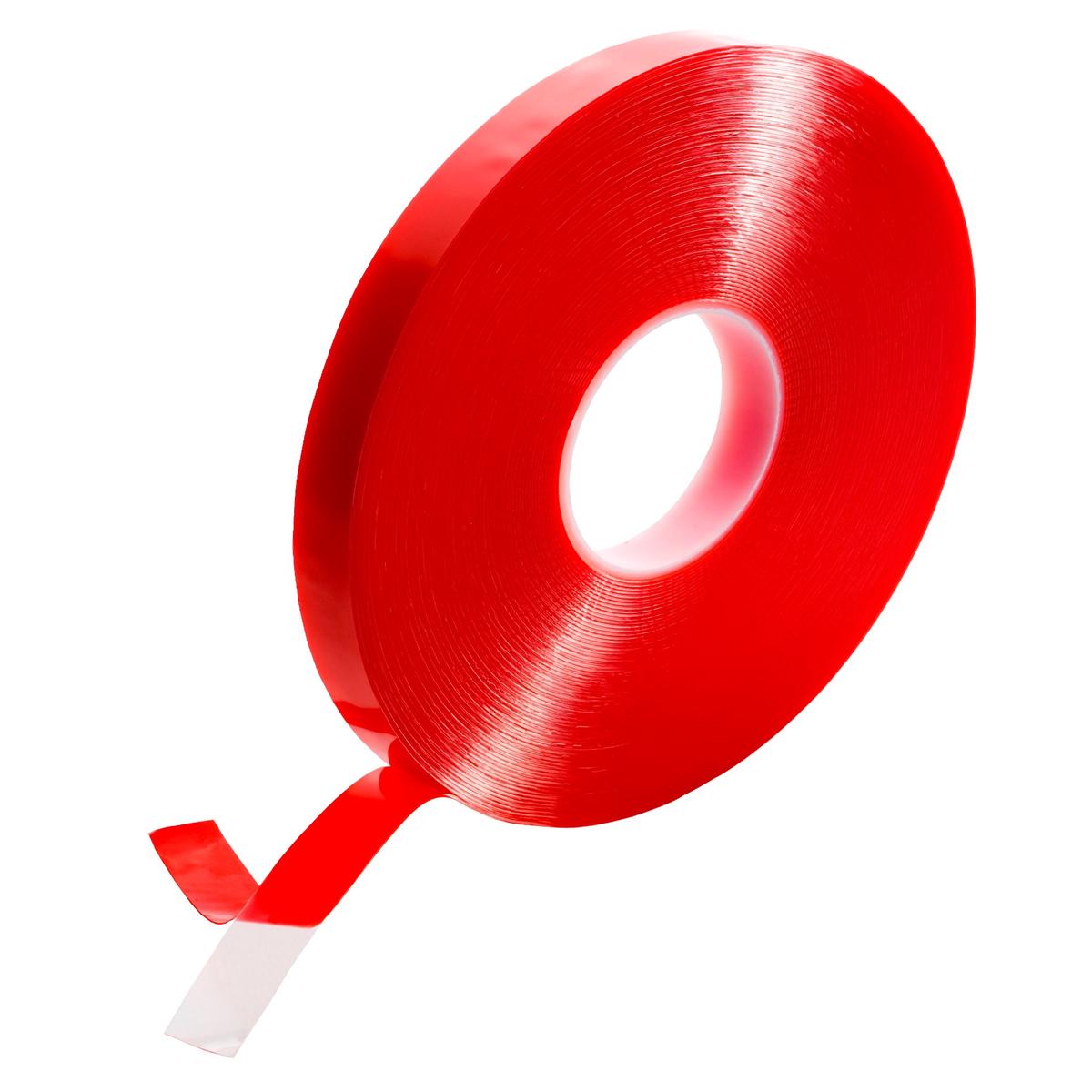Double Sided Ultra High Bond Foam Tape - 39 Mil Clear, 36 Yards, for Laminated Safety and Hurricane Impact Glass