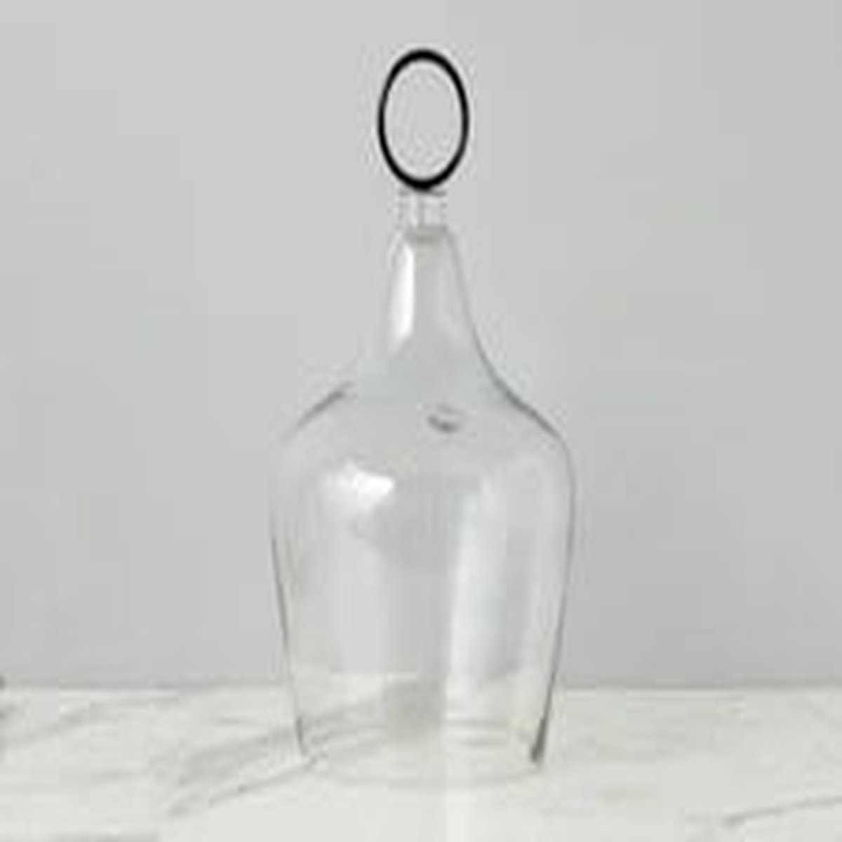 Glass Cloche, Ring Handle, Large