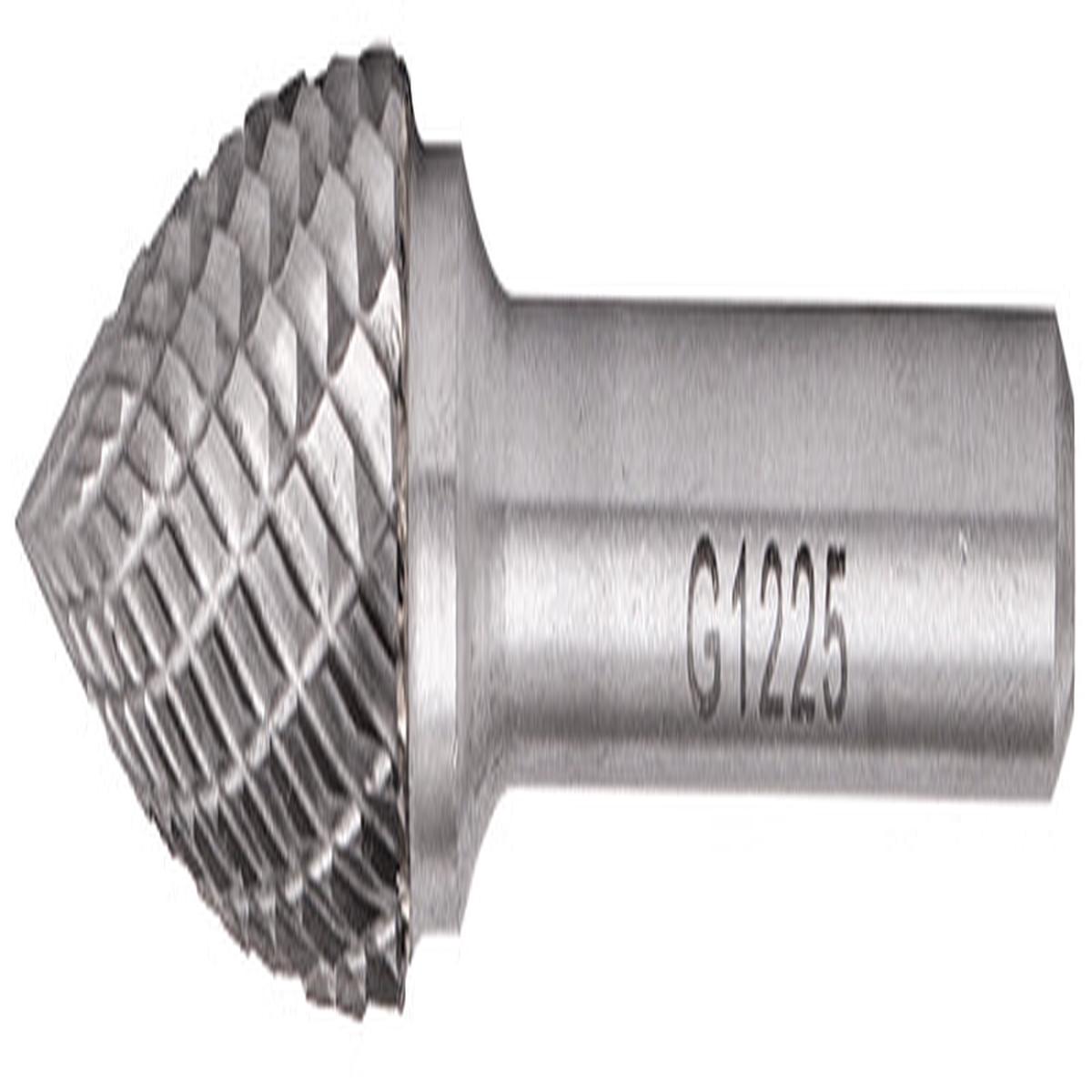 Tork Craft Rotary Burr Tungsten 12X25X6Mm Conical Curved