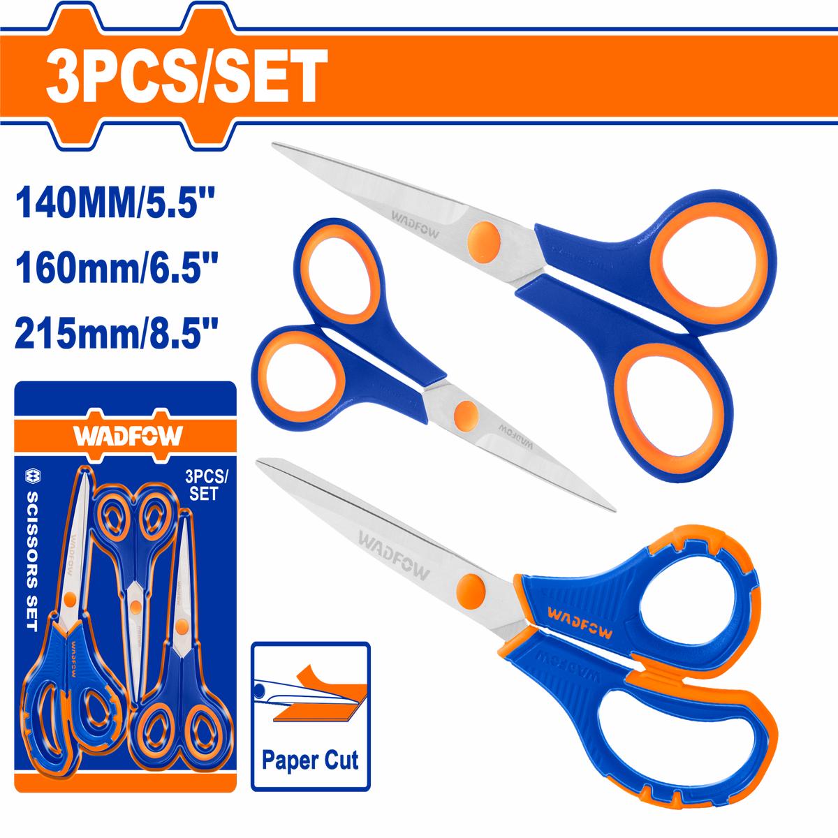 Wadfow Scissors set 3Pcs
