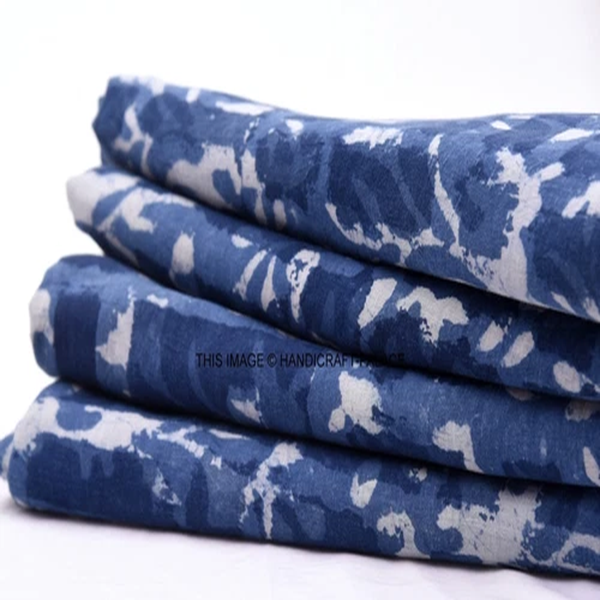 1 Yard Cut Lunn Rain Batik 100% Cotton 1320 Antique Cream Pink Blue Green Pastel