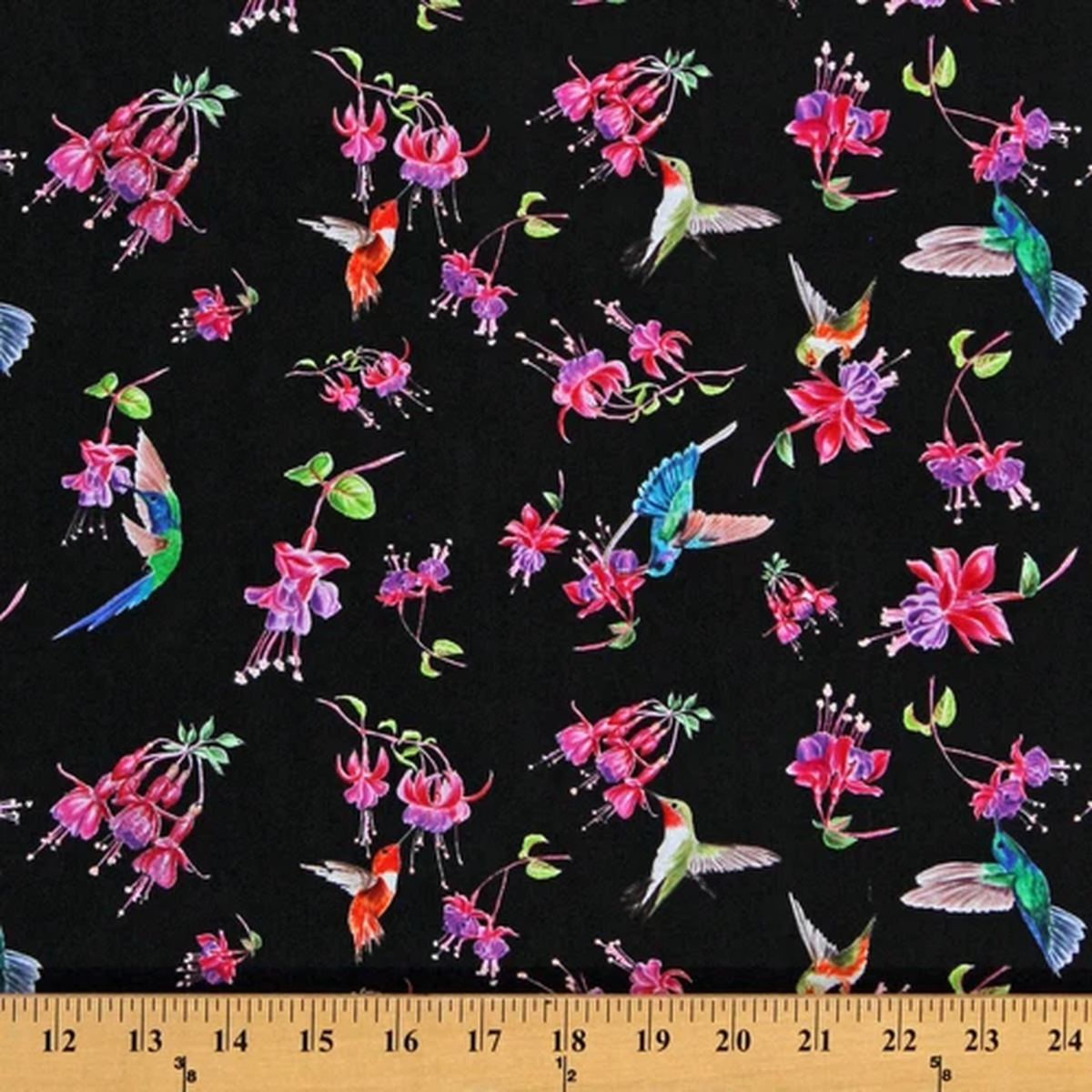 1 Yd Piece - Fresh Produce Vegetables Veggies Farm Cotton Fabric Precut M208.48