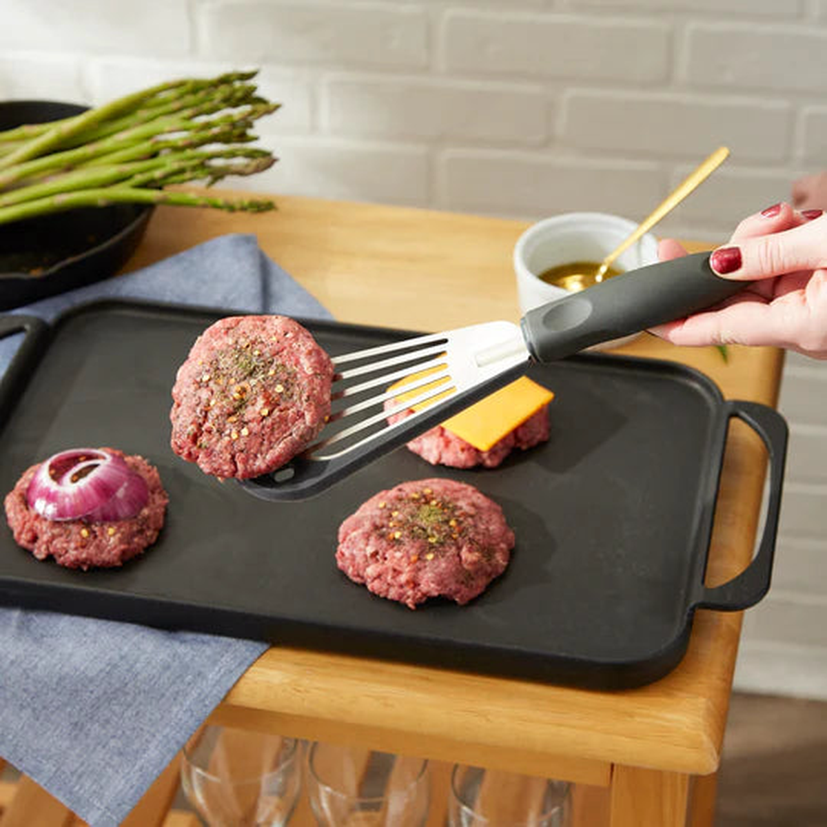 Angled Slotted Spatula