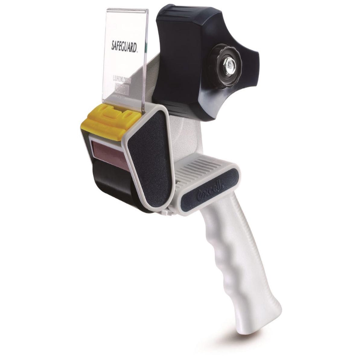 Carton Sealing Packaging Tape Dispenser w/ Adjustable Brake - Fits 3 inch Tape