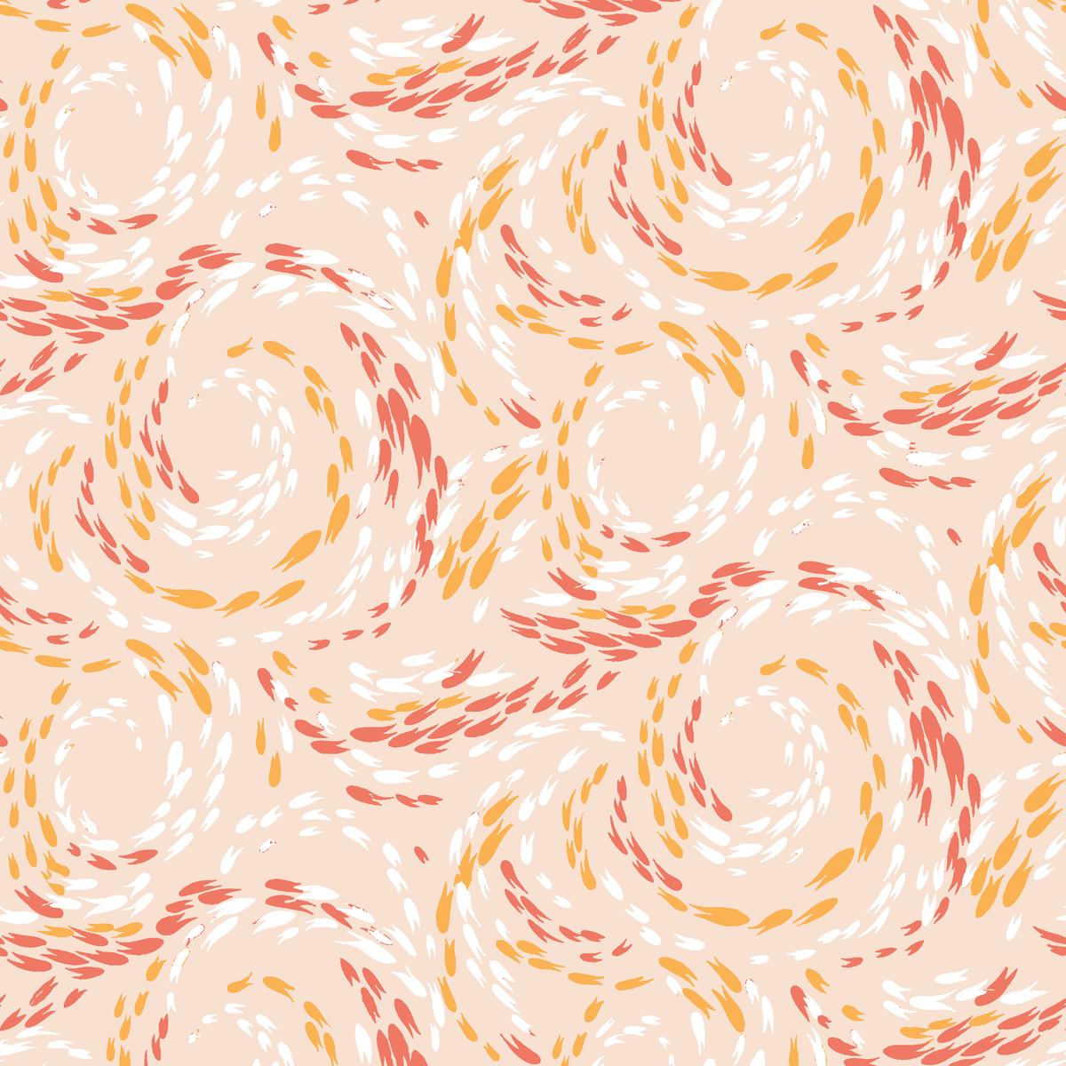 Cerys on Blush Fabric