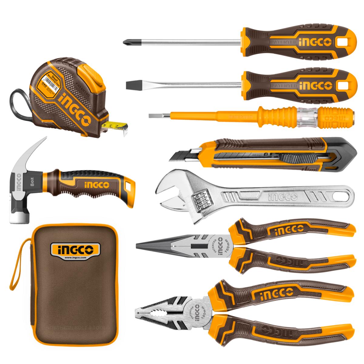 Ingco 9 Piece hand tools set