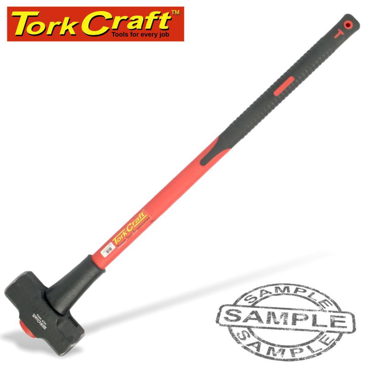 Tork Craft Hammer Sledge 4.5Kg (10Lb) Fibreglass Handle 900Mm