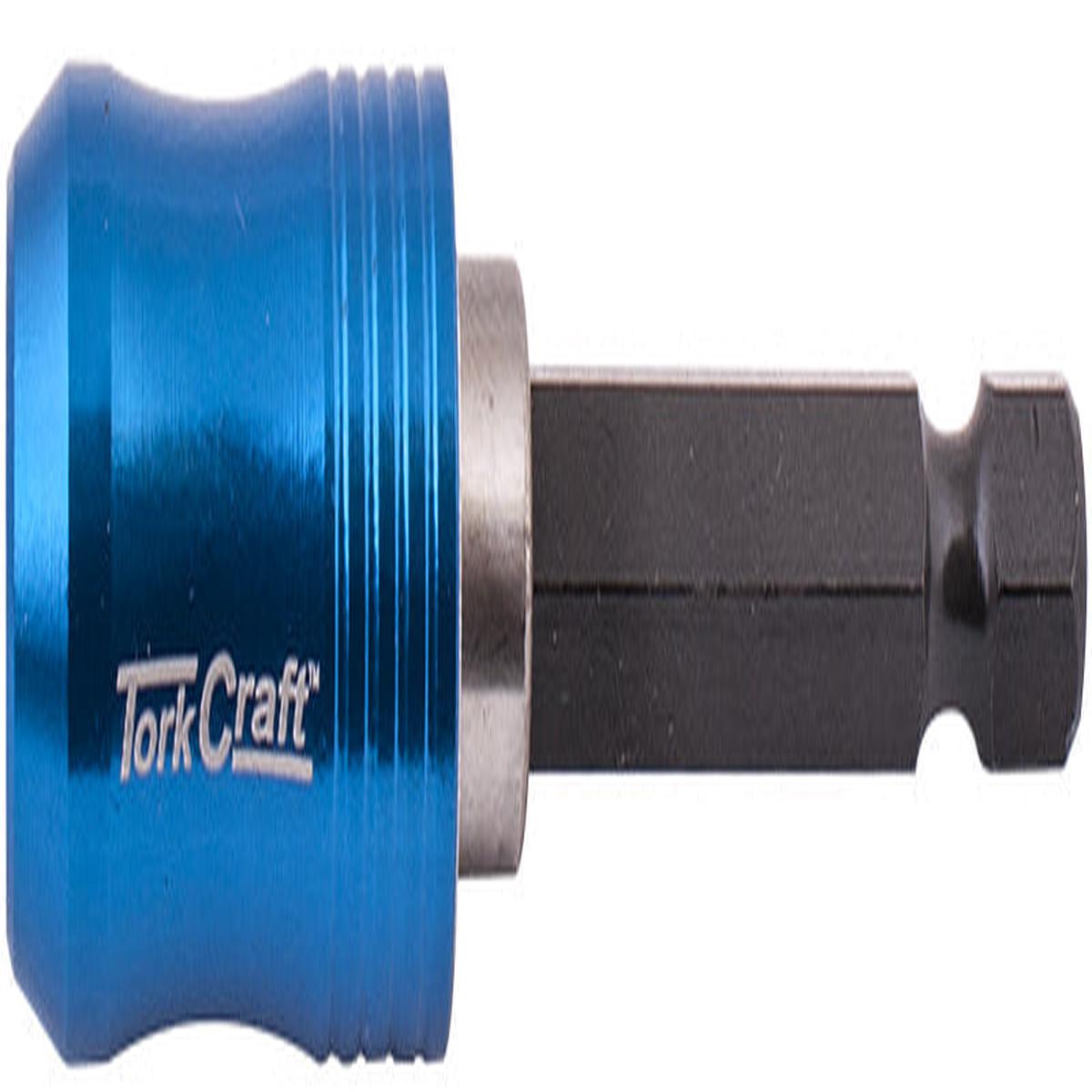 Tork Craft One Touch Magnetic Bit Holder 75Mm Carded