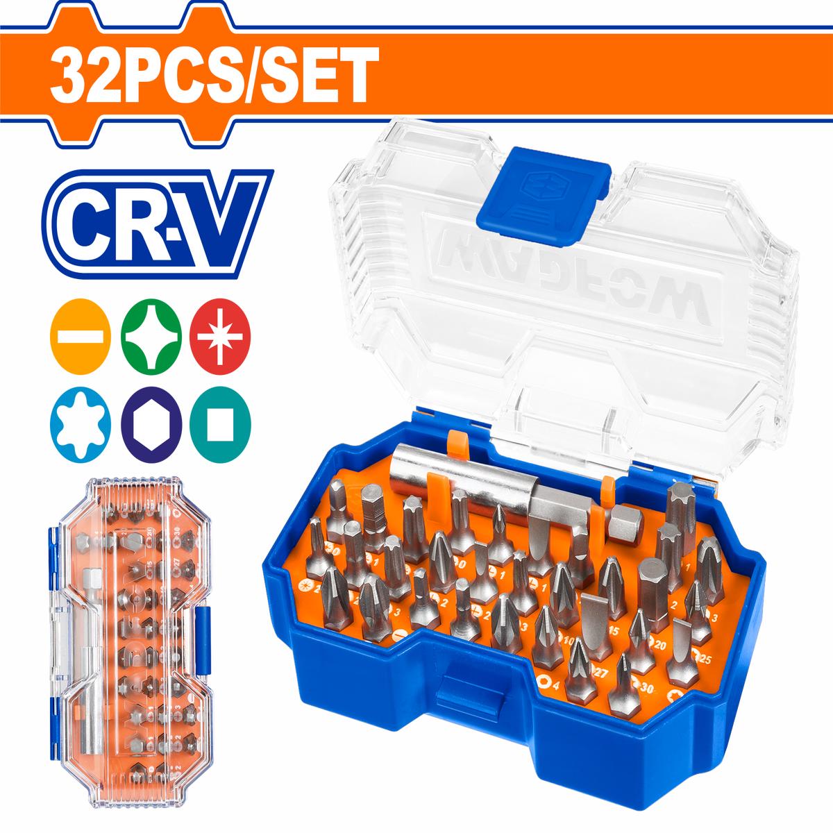 Wadfow Screwdriver bits set 32 Piece