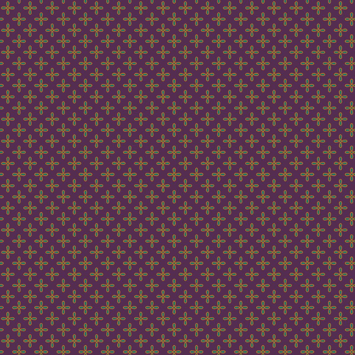 Wild Wings Garden Wings Floral Motif Fabric