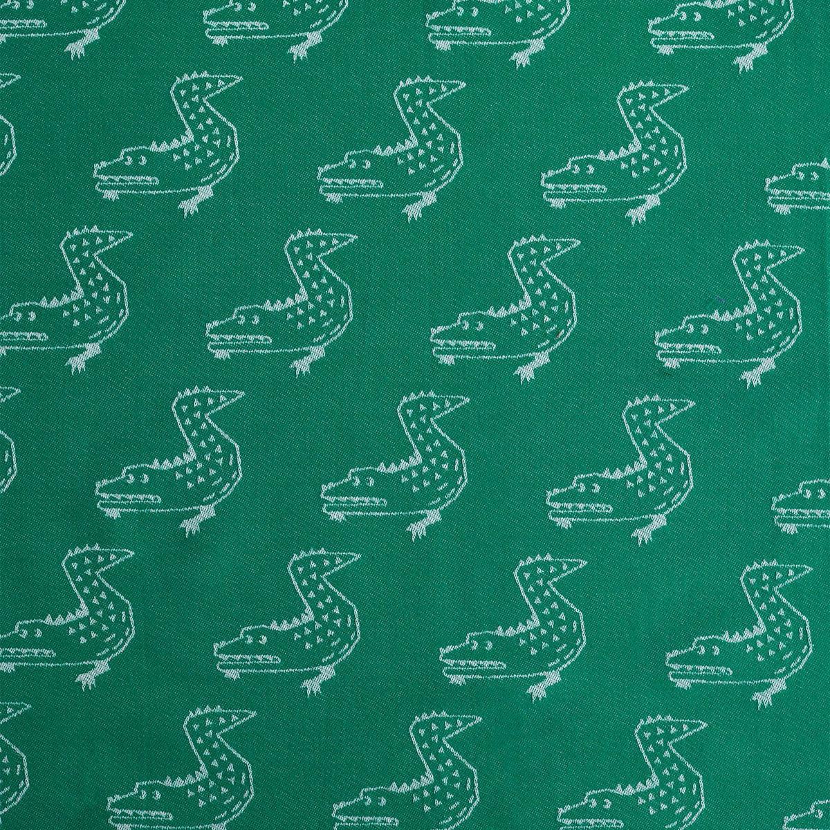Clocomi Retro Animals Jacquard Fabric - Crocodile TS-2052-1