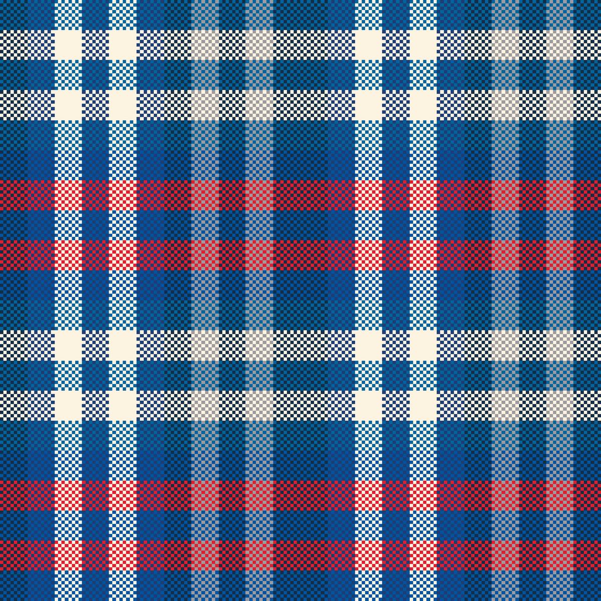 Highland Nostalgia - Navy Tartan Plaid Fabric