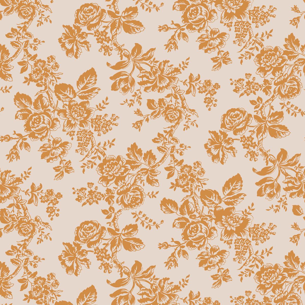 Modena on Harvest Gold Fabric