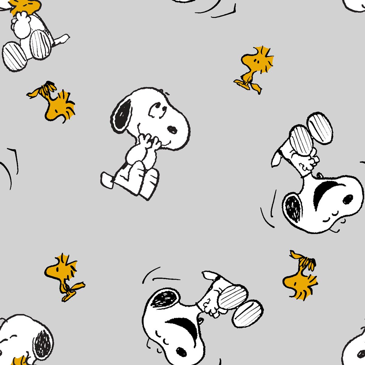 Peanuts Snoopy & Woodstock Little Laughs Fabric