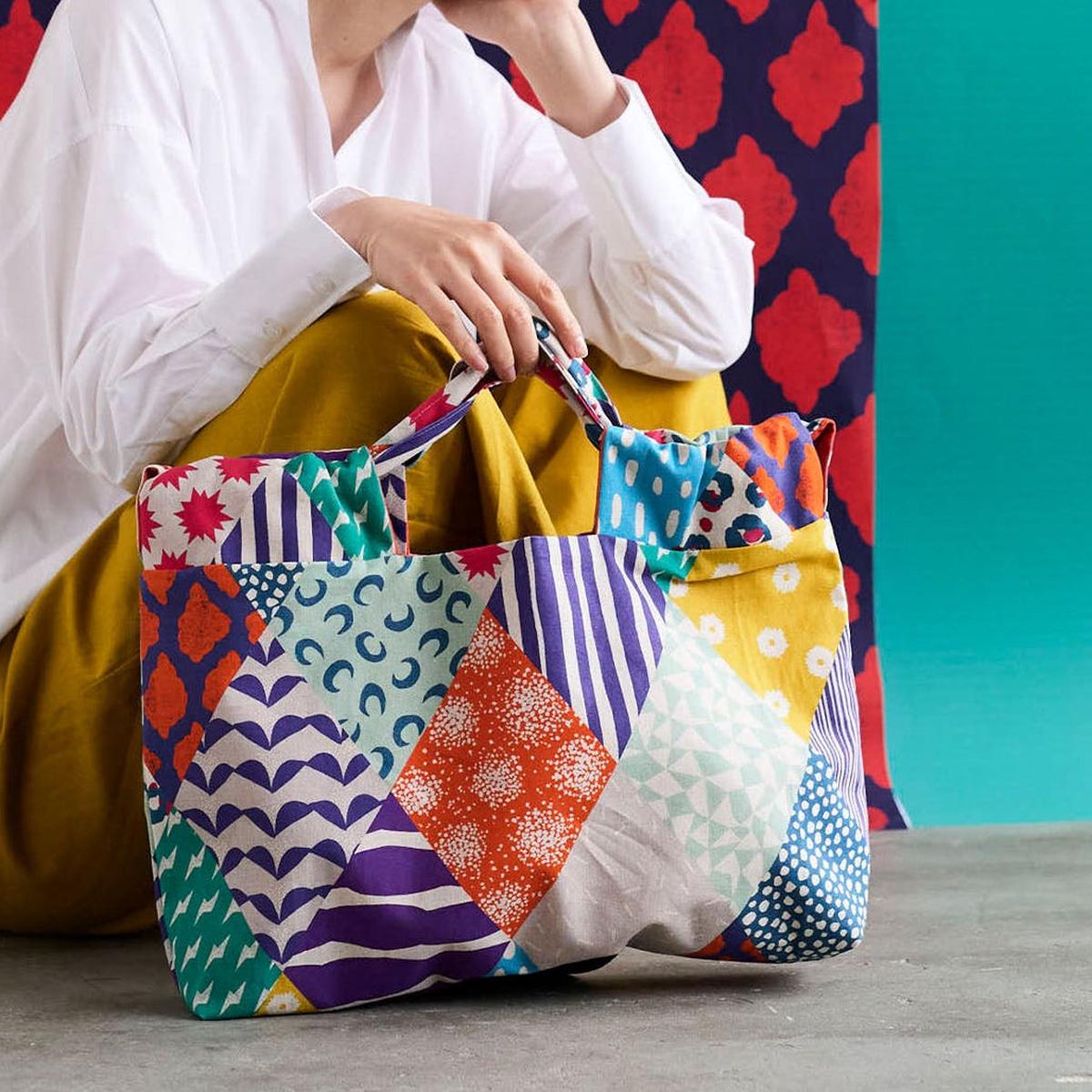 echino Rhombus Cotton Linen Canvas EKX-98120-22