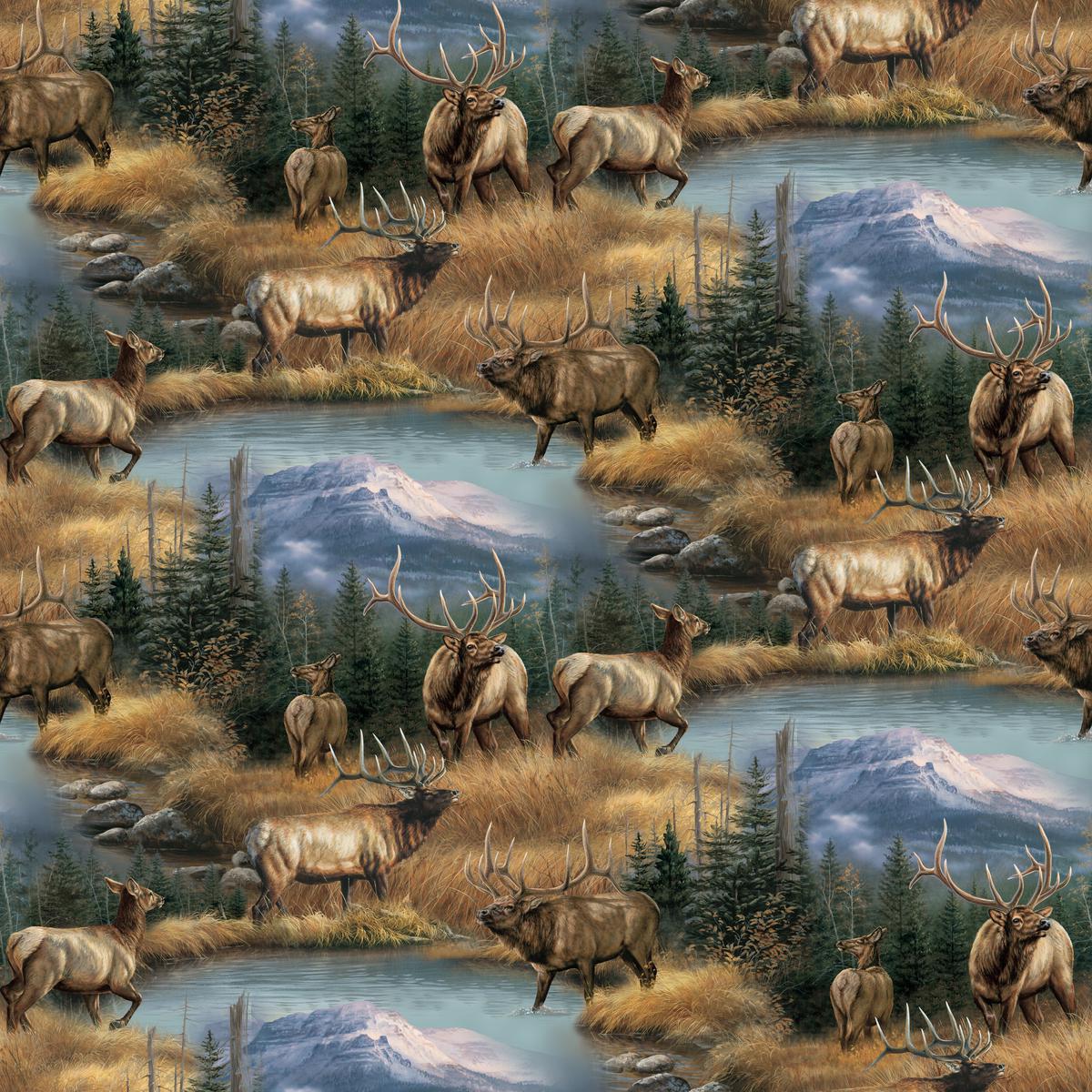 Wild Wings Brighton Passage Scenic Fabric