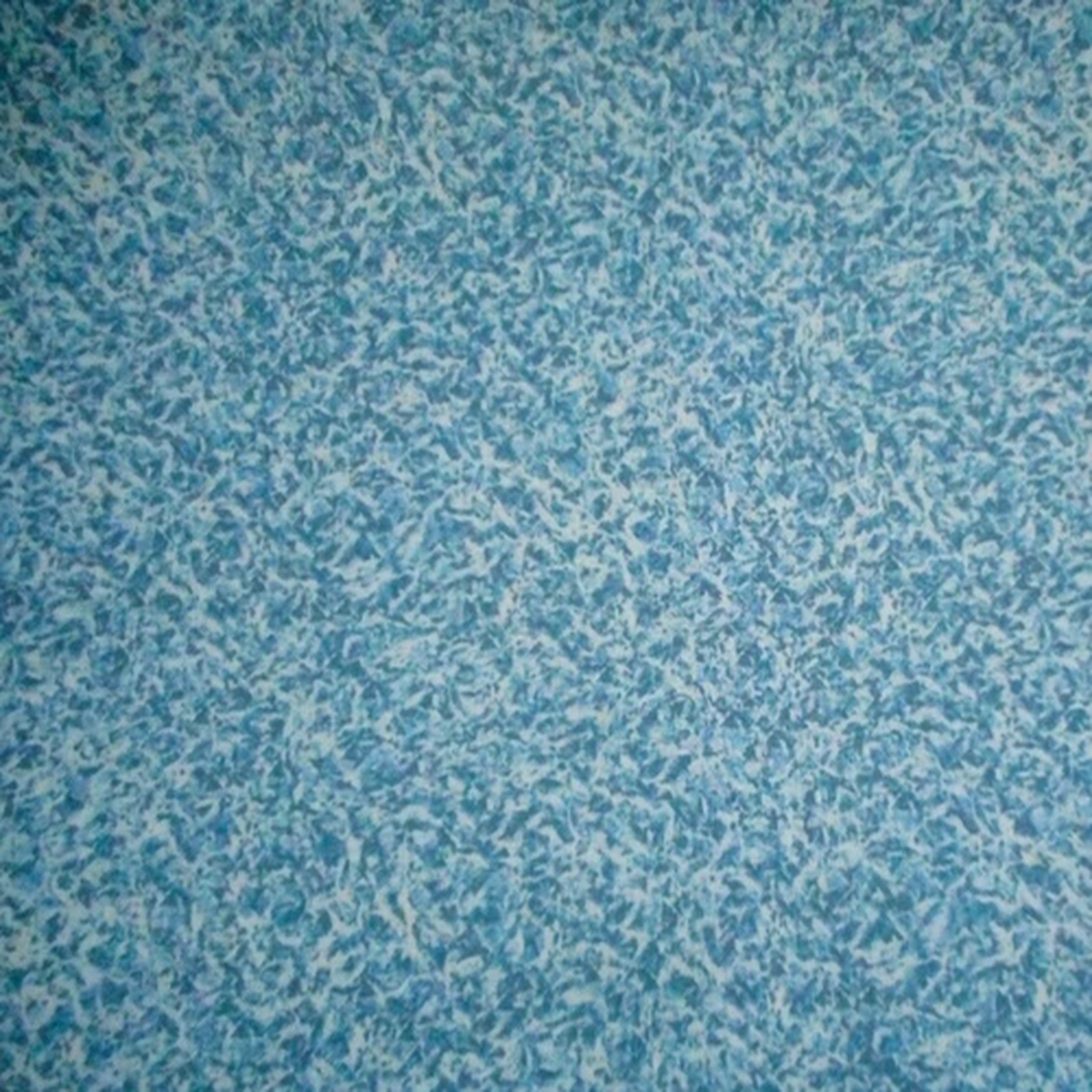 Quilt Fabric By Half-Yard Blue Metallic Silver on Lt Blue Cotton Blender Vtg