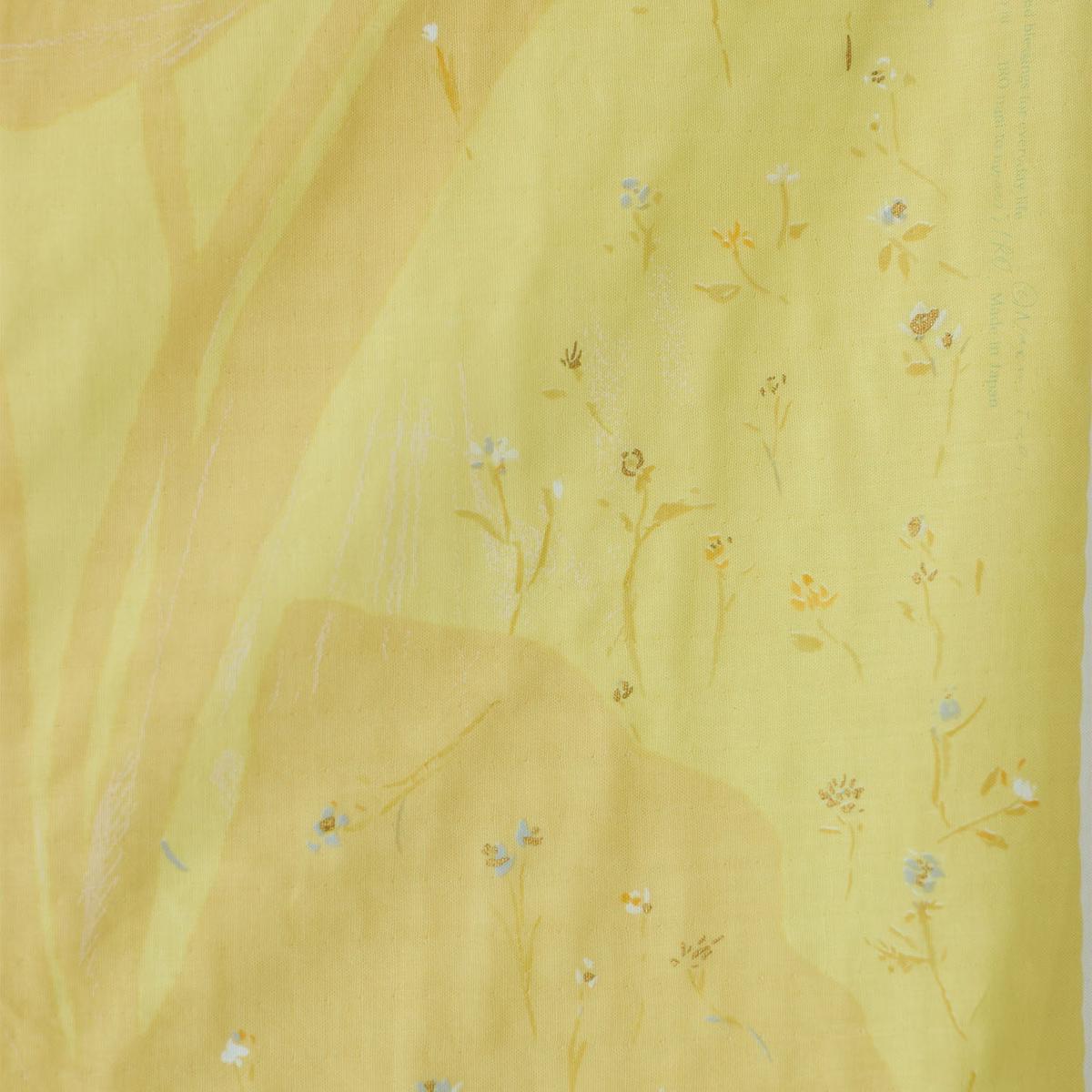 nani IRO Sanga Organic Cotton Double Gauze - Yellow EGX-11450-1