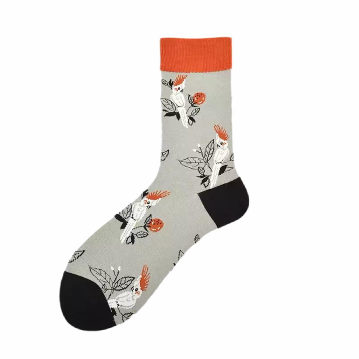Chaussettes Grises Cacatos