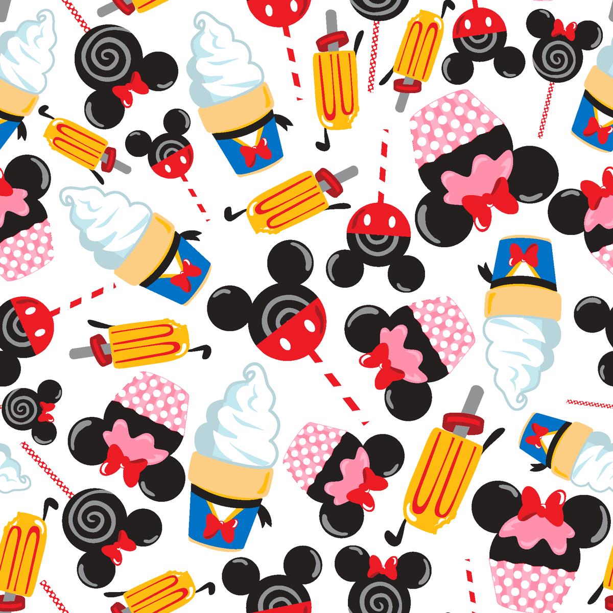 Disney Mickey & Friends Sweet Treats Fabric
