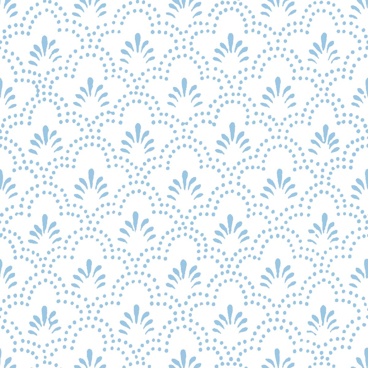 Esme on Sky Blue Fabric