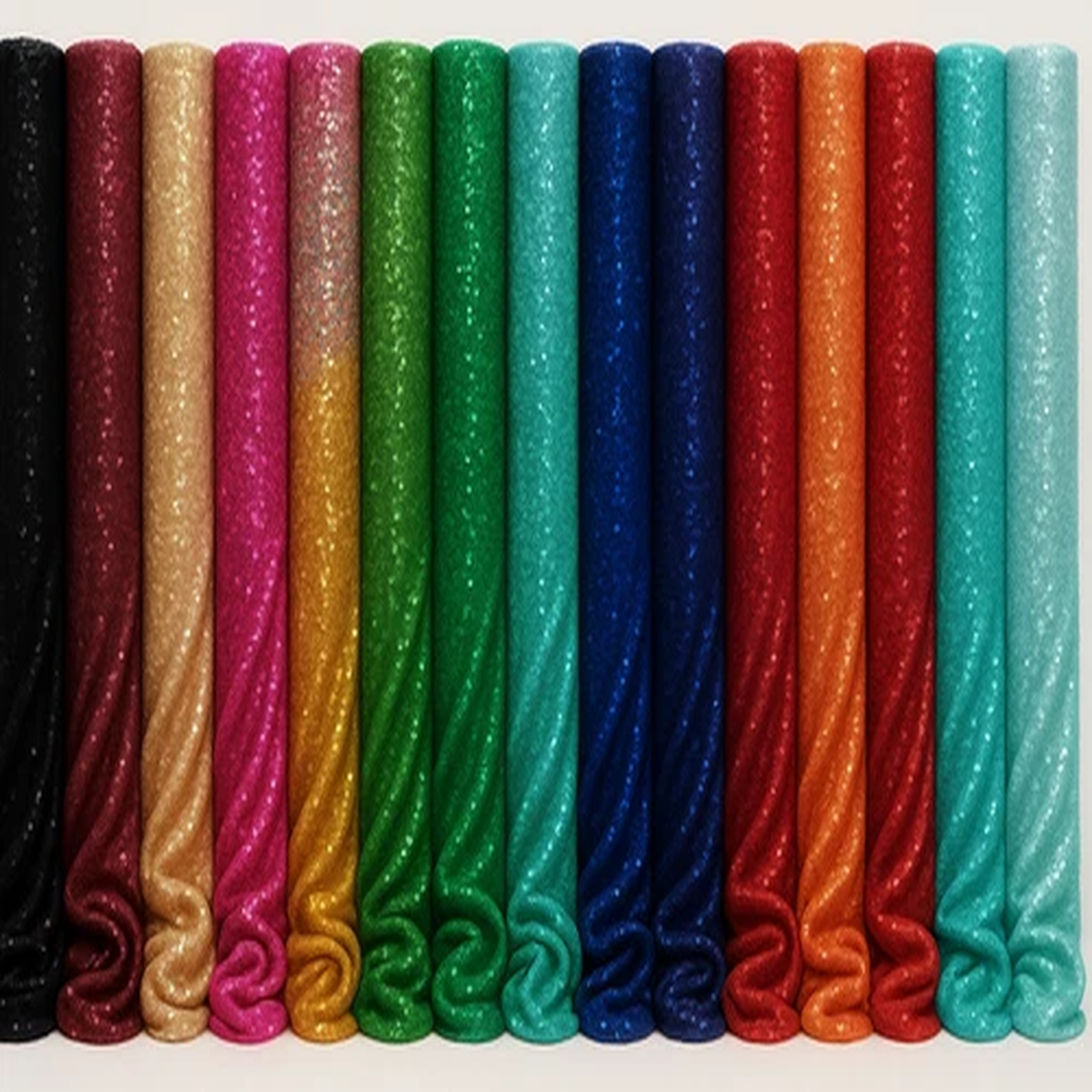 Iridescent 3mm Sequin Fabric by Yard  54