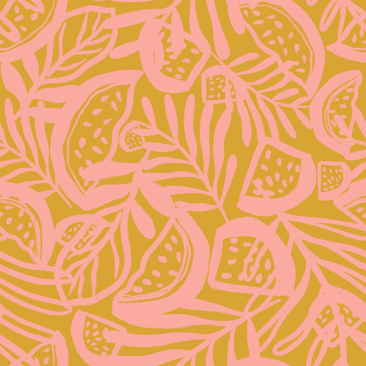 Breathe Live Explore Watermelon Lush Blush Fabric