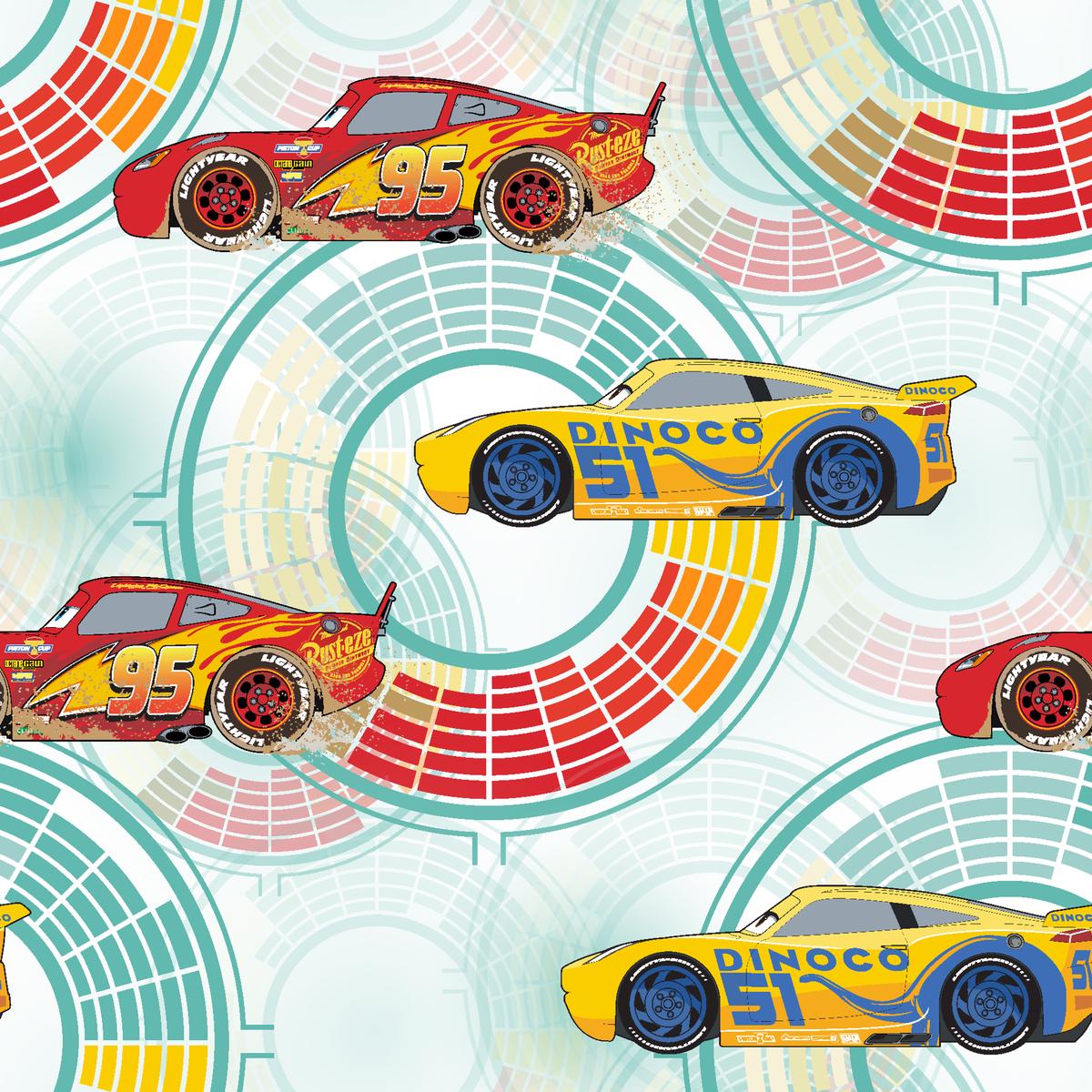 Disney Pixar Cars Need for Speed Fabric